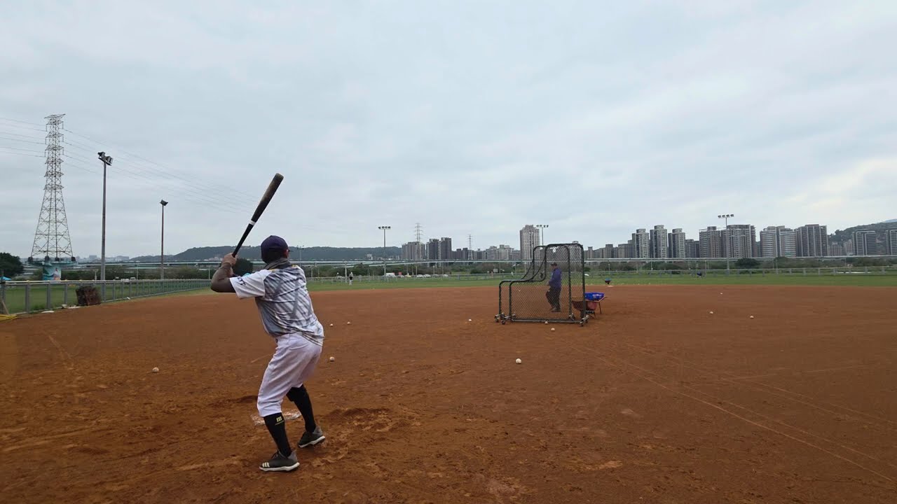 春訓第五日打擊練習第八輪