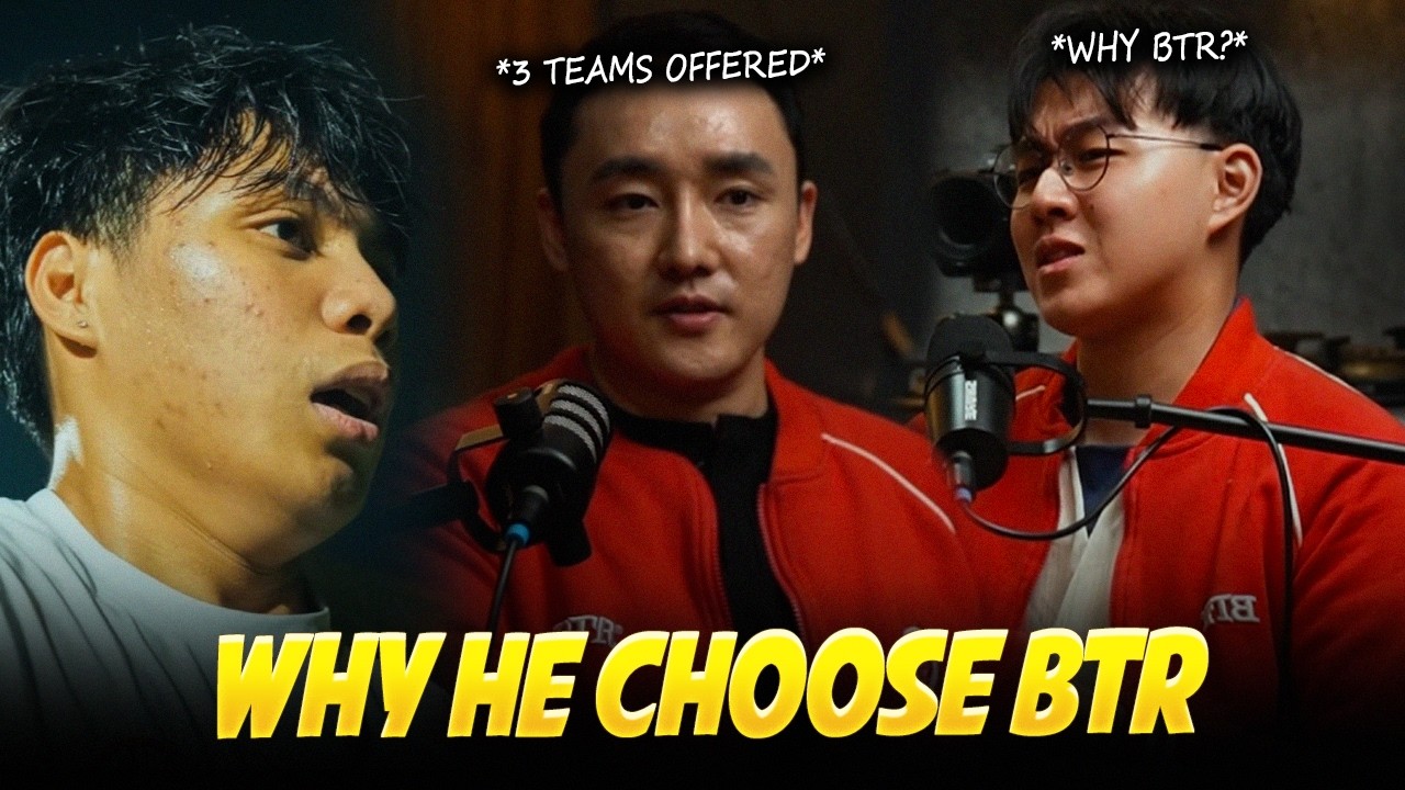 the REASON why Coach PANDA chose BTR instead of the OTHER TEAMS . . .