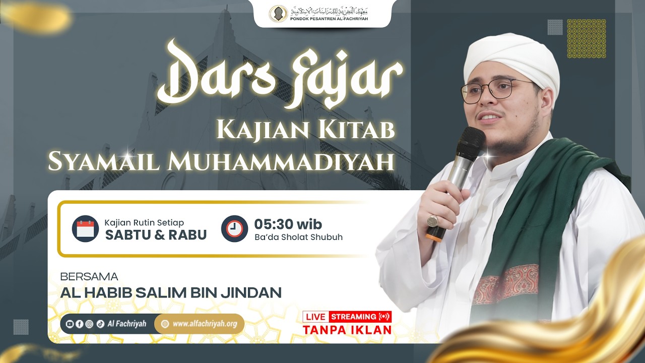 🔴LIVE Dars Fajr Bersama Habib Salim bin Jindan | Rabu, 11 Februari 2026