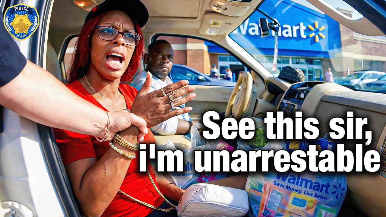 Shoplifting Karen With a Warrant Fights Police During Arrest | Karens Getting Arrested By Police