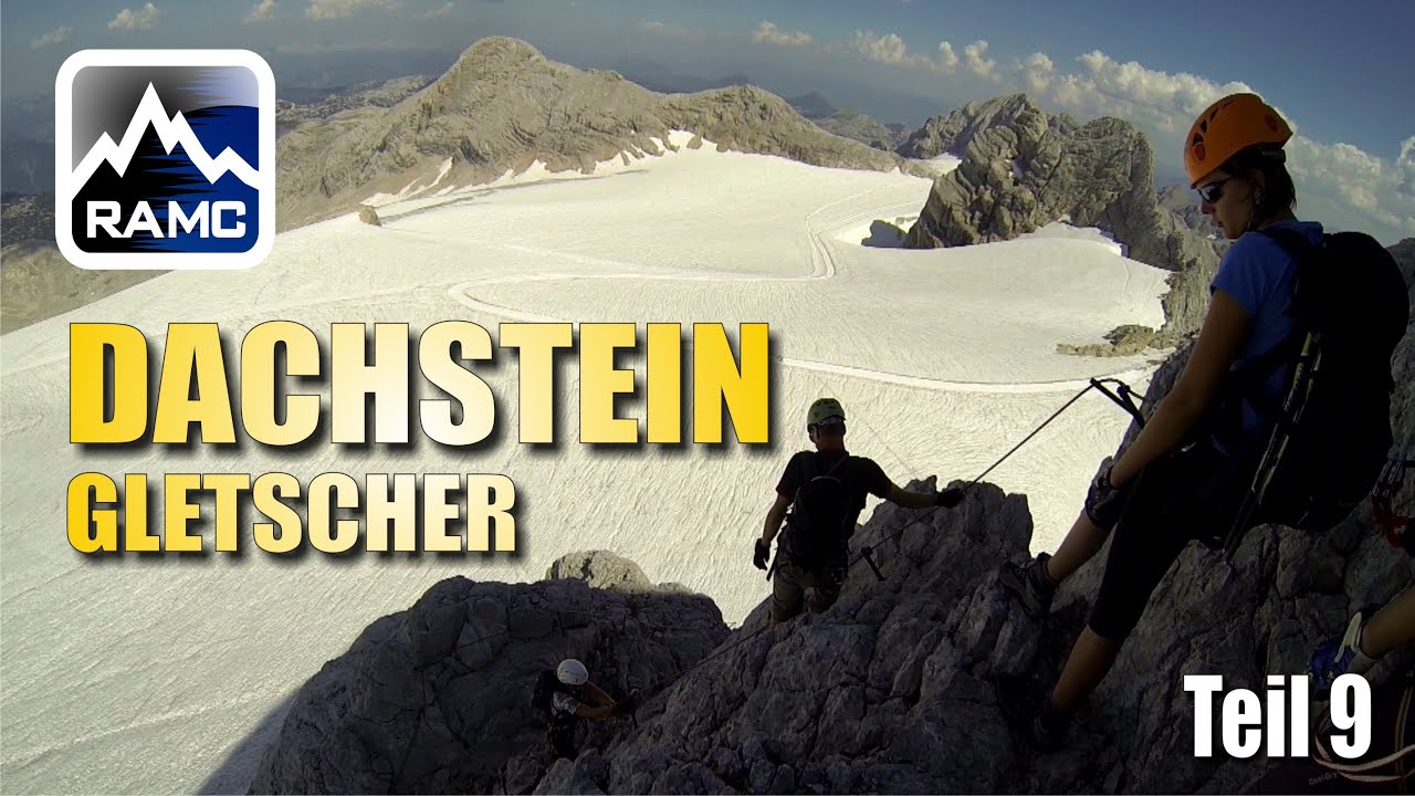Abstieg über den Dachsteingletscher - Abenteuer Alpin 2013 (10.9)
