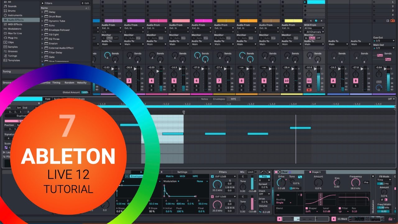 Ableton Live #7 MPE (MIDI Polyphonic Expression)
