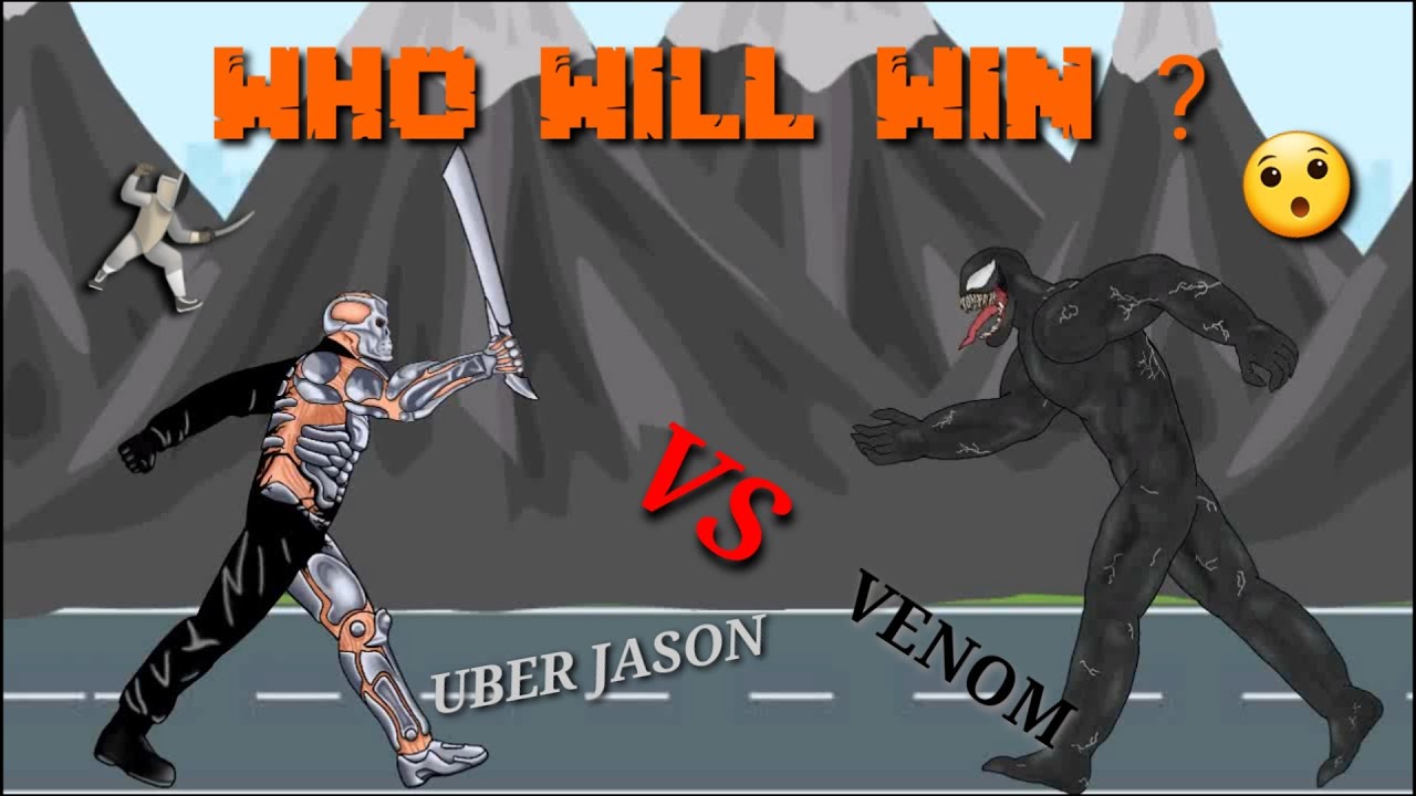 Uber Jason Vs Venom |Jason X Vs Venom | Horror Fight | Fighting Animation | [Dc2]
