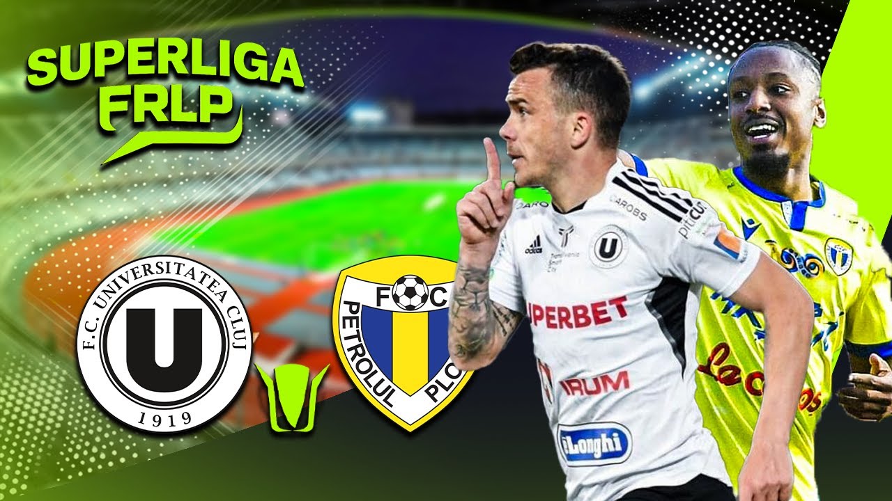 U CLUJ - PETROLUL PLOIESTI 2-2 | Etapa 5 | SUPERLIGA FRLP #frlp #superliga #fc25