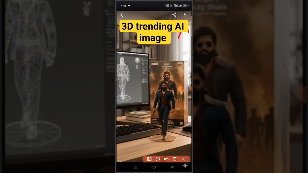 How to make Trending 3D Ai image in 2025 | Nano model Trend