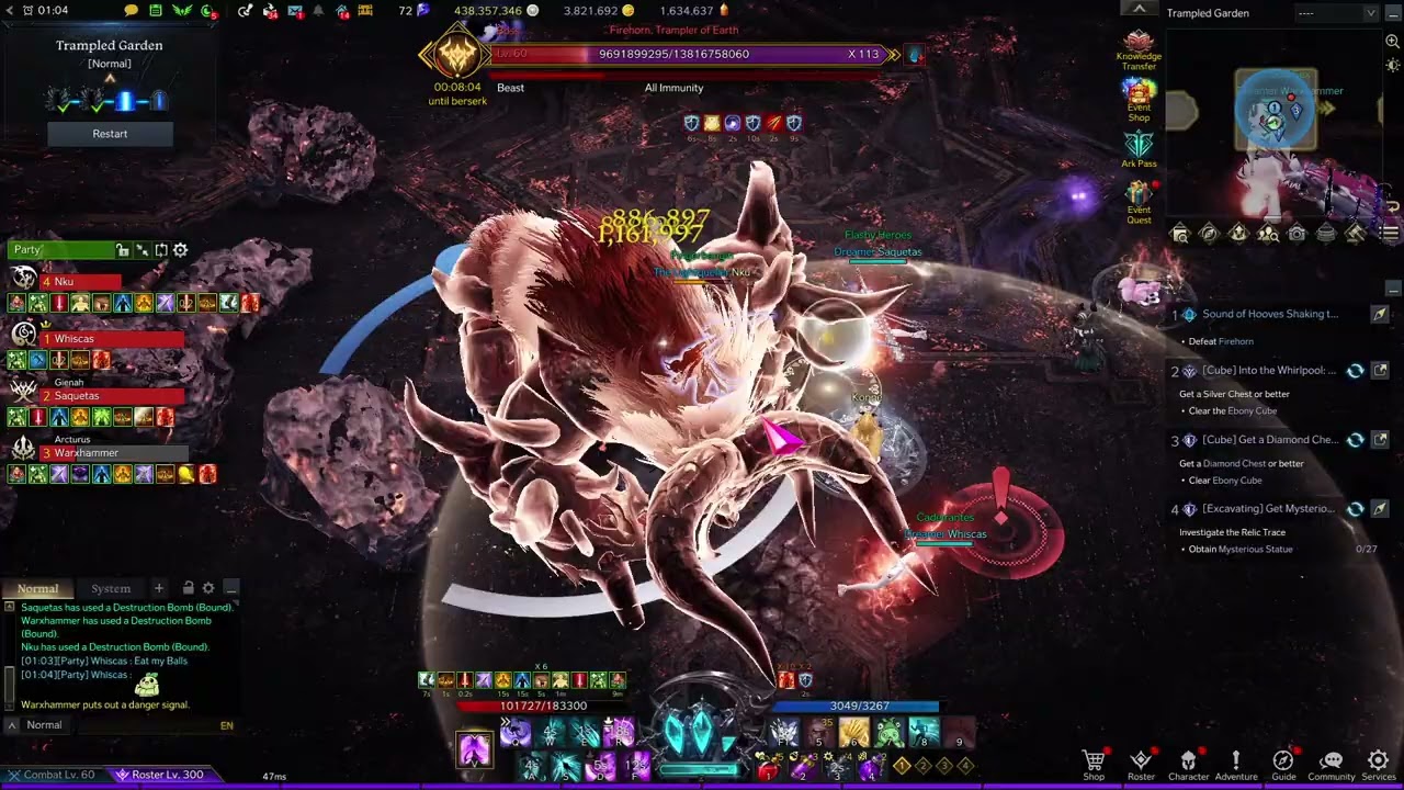 Lost Ark - Ivory Tower Gate 3 Normal Mode! 1610 Full Moon Souleater Gameplay!