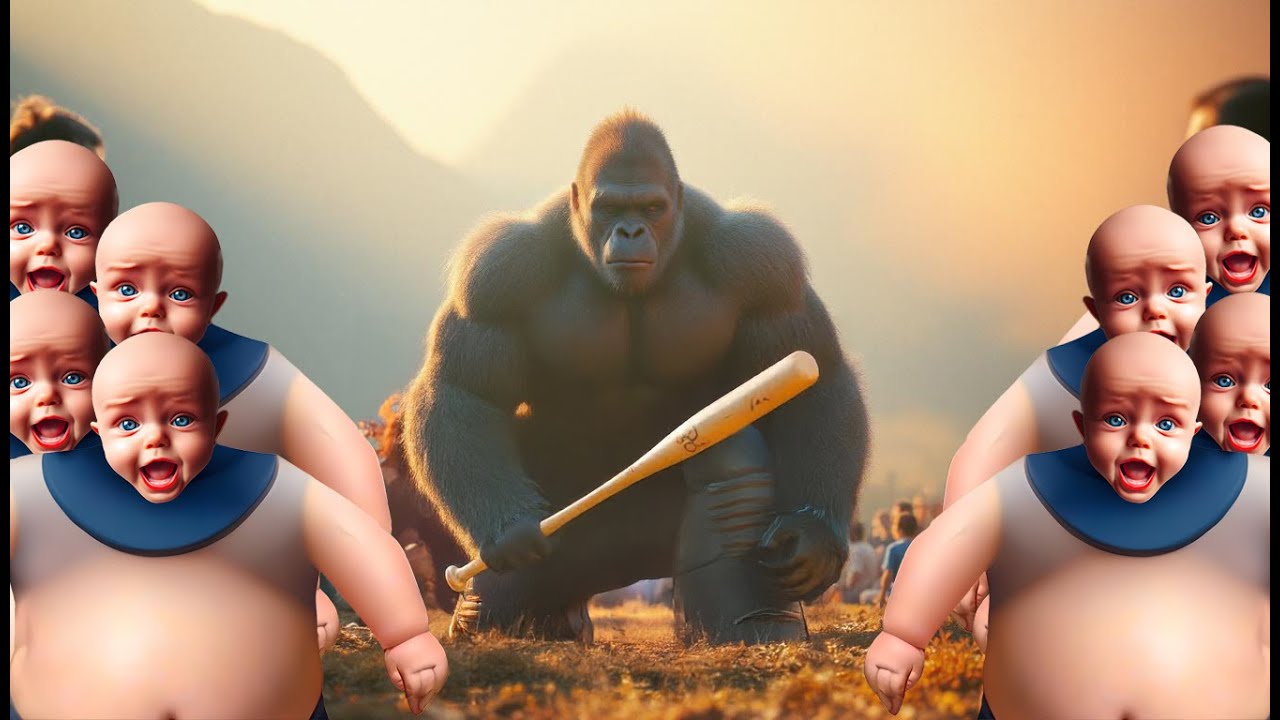 Nature Documentary :  100 Men vs. 1 Gorilla