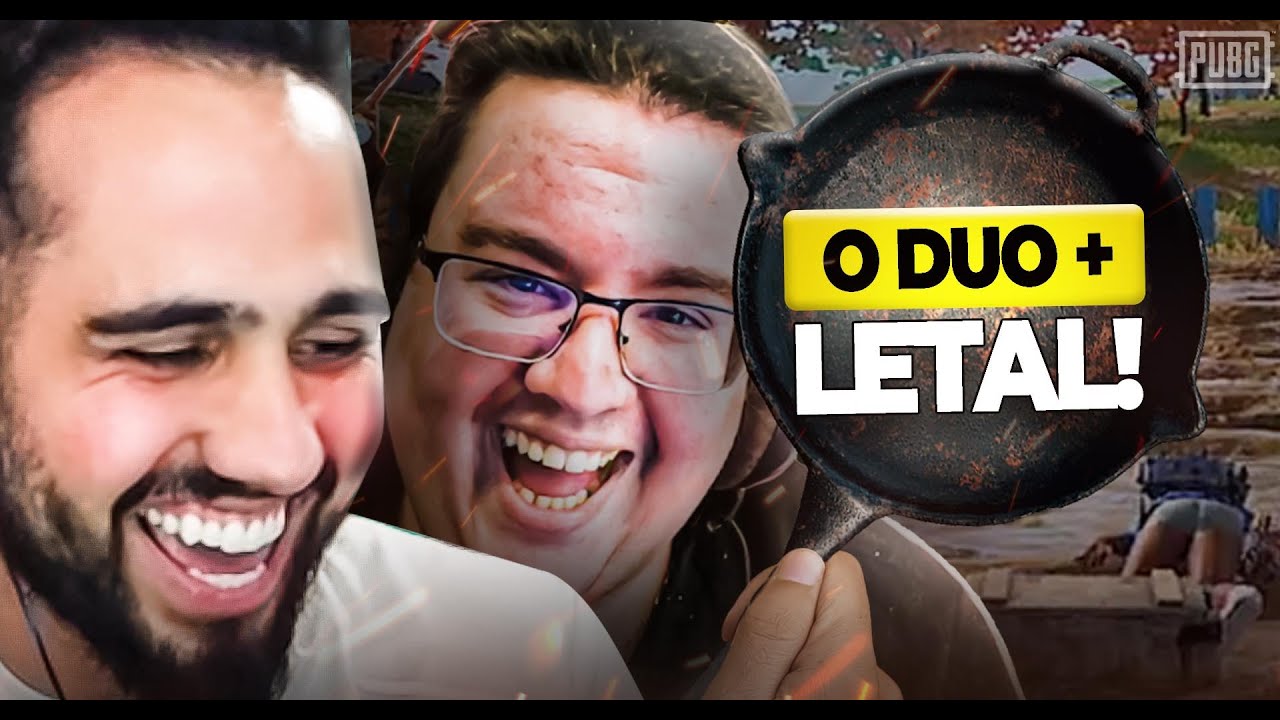 O DUO MAIS LETAL! TAEGO NÃO AGUENTA TECNOSH E THUGFAAST! - PUBG