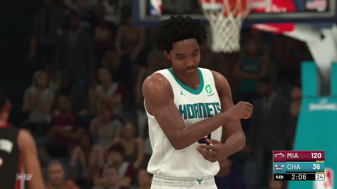 NBA 2K19 Season Mode Game 64 Miami Heat vs Charlotte Hornets Part 3
