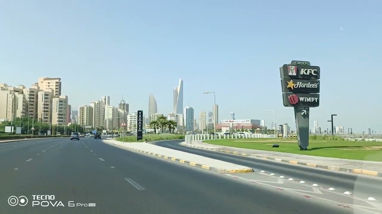 شارع الخليج العربي في الكويت رحلة ٢٠٢٥
