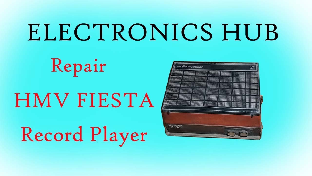 Repair HMV Fiesta Record Player
