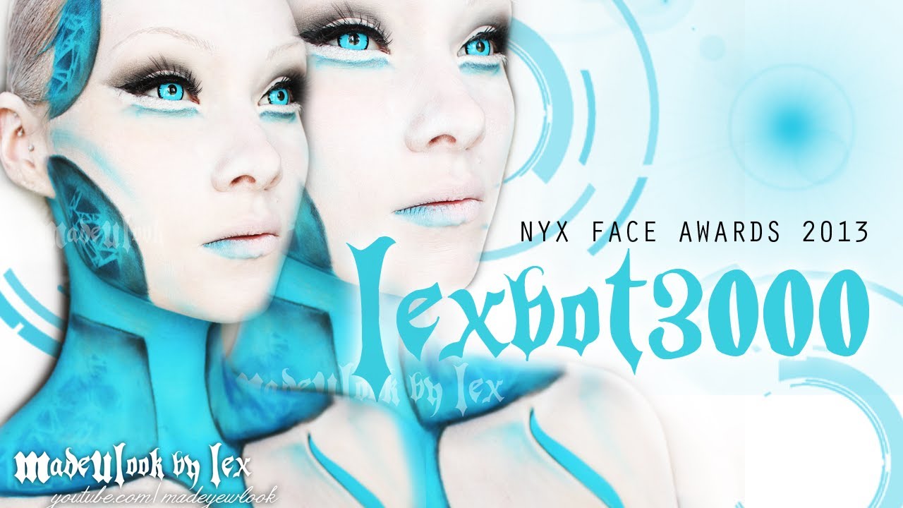 Lexbot 3000 Robot Makeup Tutorial | NYX FACE AWARDS 2013