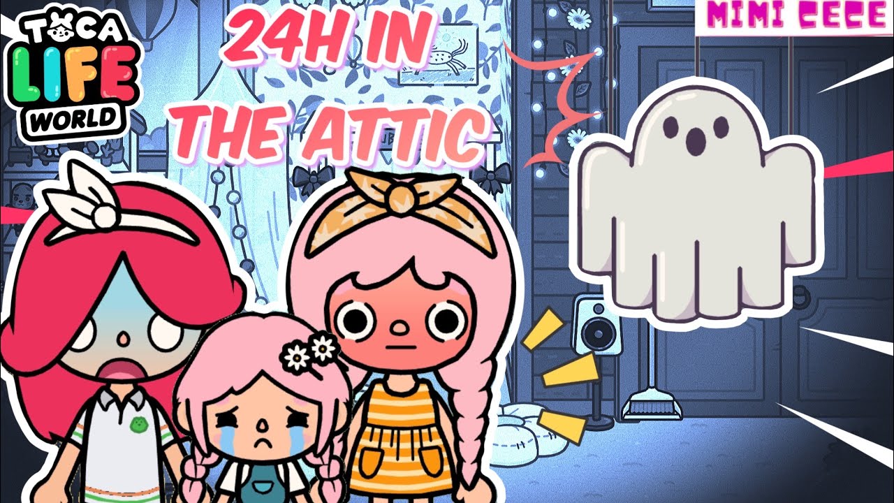 THỬ 24H Ở TRÊN GÁC MÁI VÀ CHÚNG TỚ ĐÃ THẤY..‼️😱😵‍💫 | WE STAYED 24H IN THE ATTIC AND SAW..🫣
