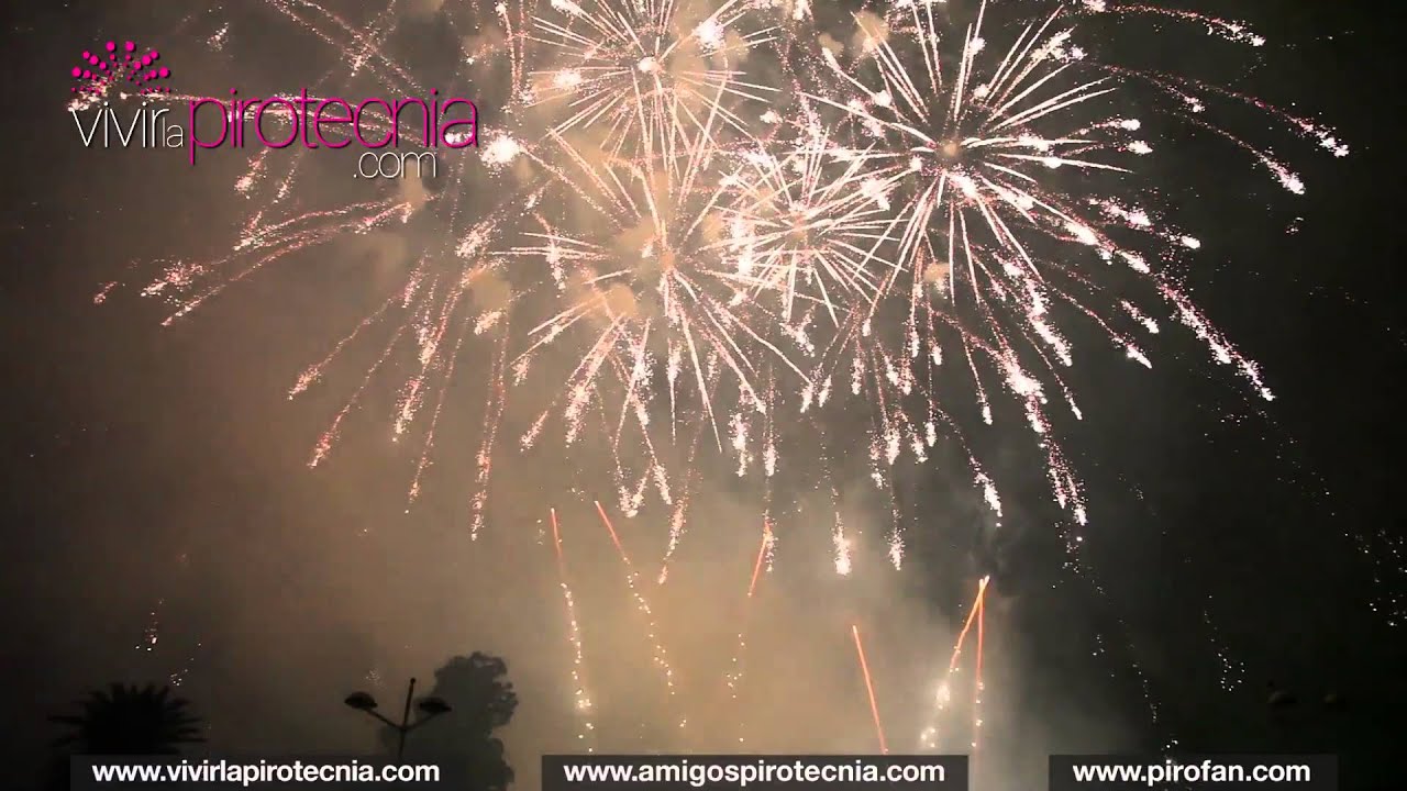 Segundo Castillo Fuegos Artificiales Fallas Valencia 2016. Pirotecnia Global-Foc Caballer FX