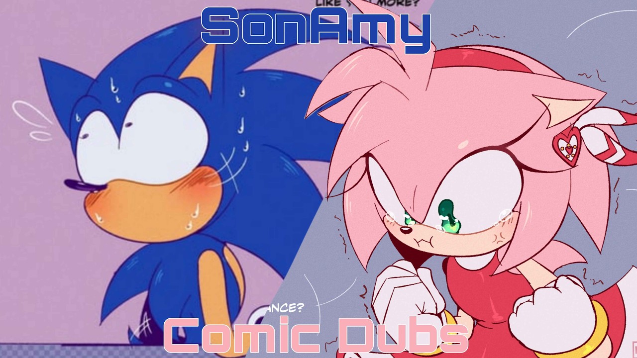 Cute Sonamy Moments Comic Dub | ft @HurtzVA