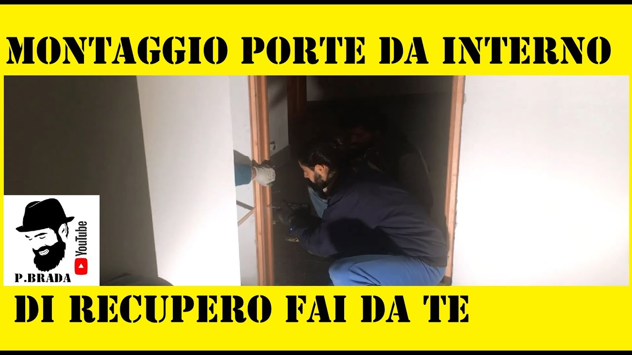 Montaggio porte da interno di Recupero Fai da Te