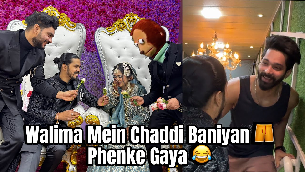 Walima Mein Chaddi Baniyan M Abresh Gaya Baraati Shock 😮 | Fokats | Abresh & Zeeshan