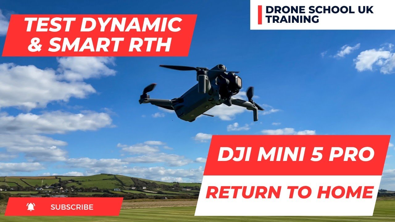DJI Mini 5 Pro возвращается домой прямо сейчас | Умнее, безопаснее и точнее, чем когда-либо