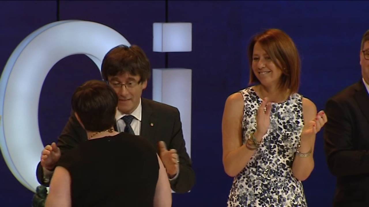 SS.MM. los Reyes presiden la entrega de los Premios de la Fundación Princesa de Girona