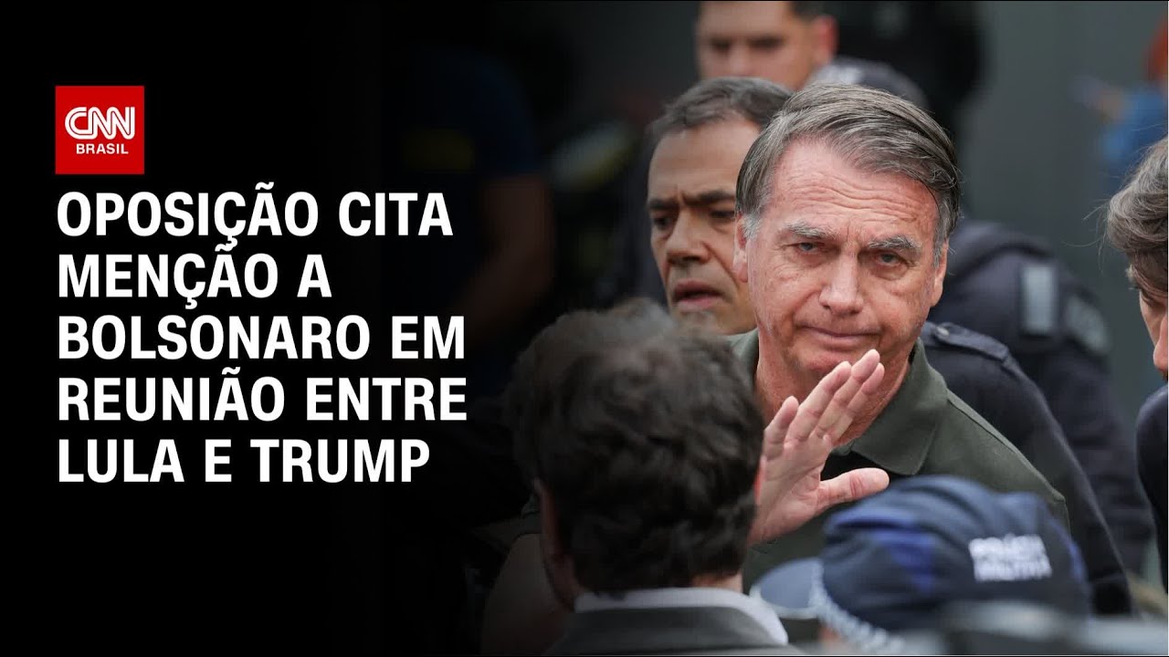 Oposição comemora menção a Bolsonaro em reunião entre Lula e Trump | CNN 360°