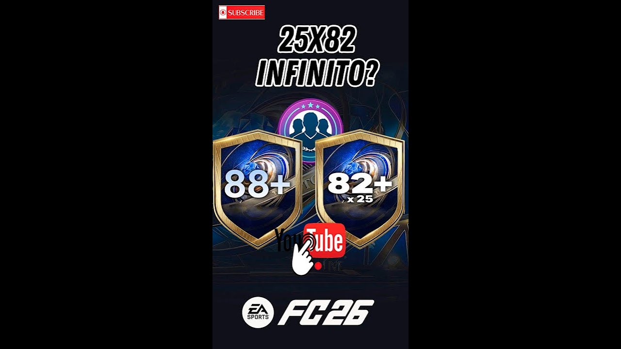 ¿SERÁ VERDAD DE EA? ¿25+82 INFINITO? EA FC26 DIRECTO 28/1