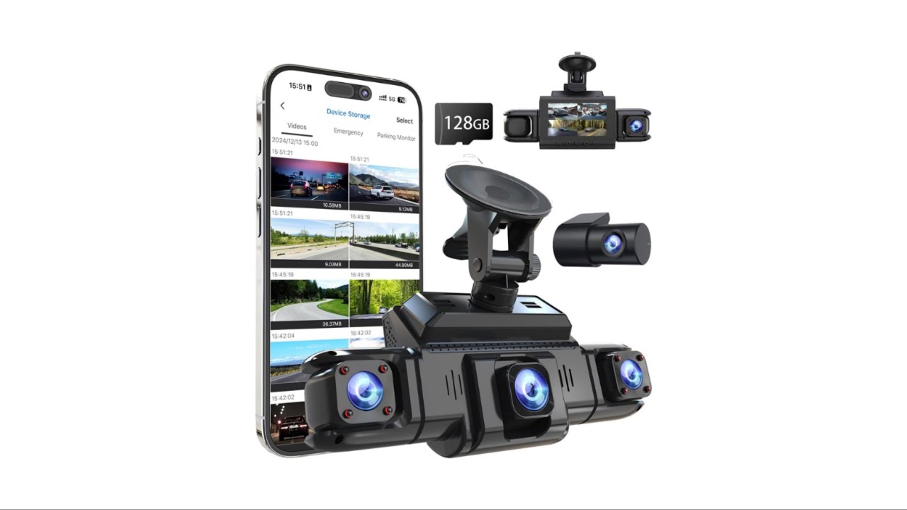 Review: 360° 4-Channel Dash Cam – Full Car Coverage, GPS, Night Vision, 5G WiFi