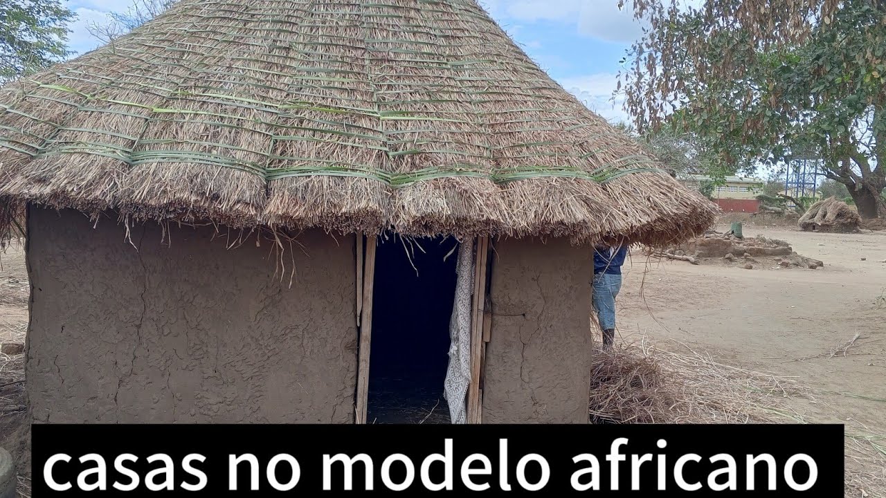 🛖Como fazer a cobertura de casa no modelo africano? #interior #áfrica #moradia #aldeia #palhota #art