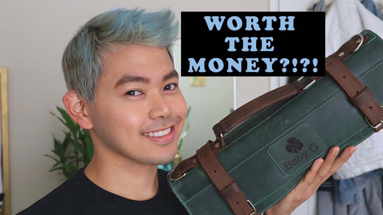 Professional Cook Reviews Knife Roll From Etsy | Lynxworkshop Knife Roll