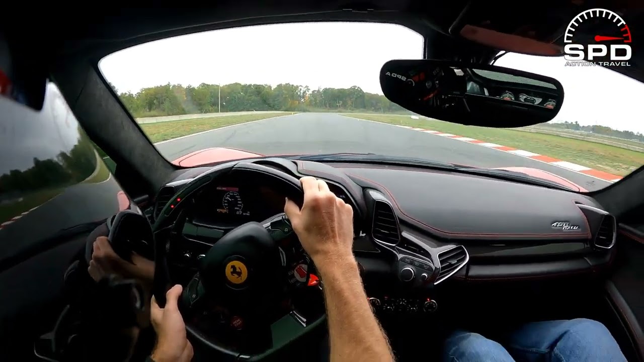 Ferrari 458 Fun with Mark at Brainerd International Raceway