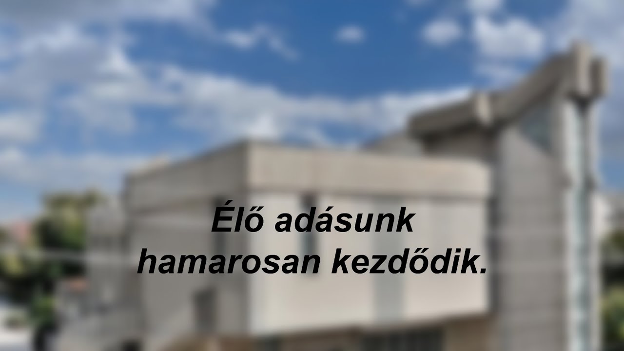 Vasárnap délutáni Istentisztelet - 2026. Február 15.