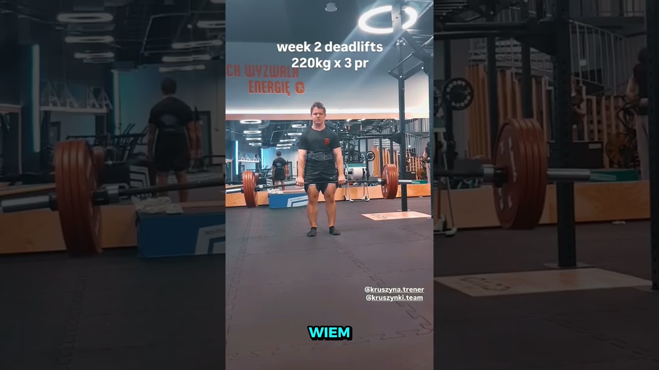 Silniejszy Niż Wojfer #fitness #gym #trending #wkdzik
