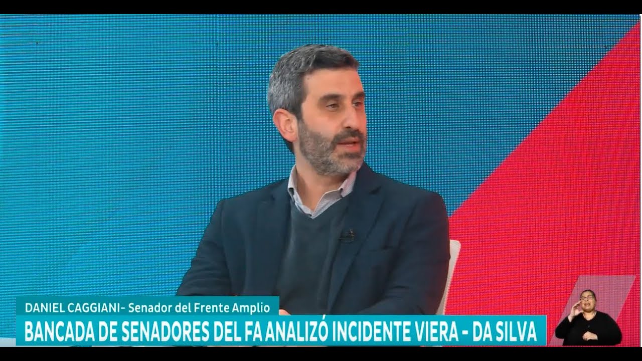 Entrevista al senador por el Frente Amplio Daniel Caggiani