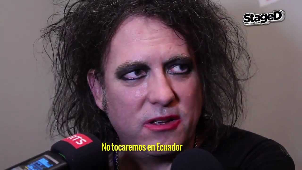 Entrevista completa con Robert Smith de The Cure (Paléo Festival, 2012)