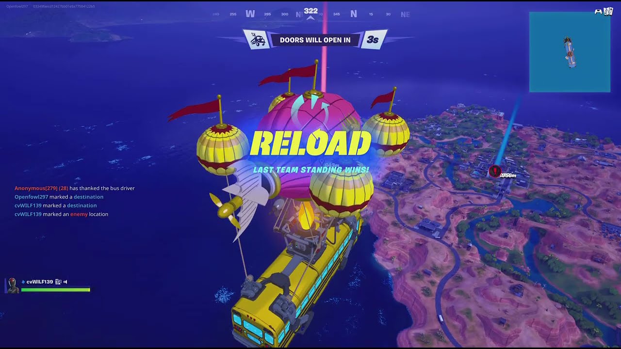Duo squading (Fortnite reload)