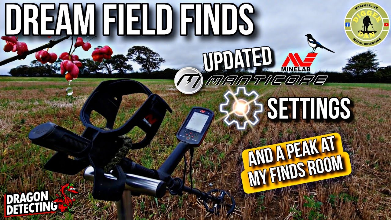 Minelab Manticore Updated Settings | A Look At My Finds Room | Metal Detecting UK | #vlog #foryou