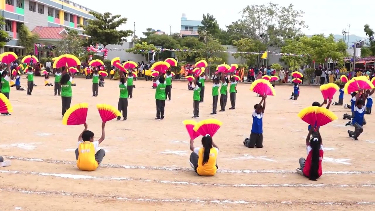 Fan Drill | Sports Day 2024 | NPR School