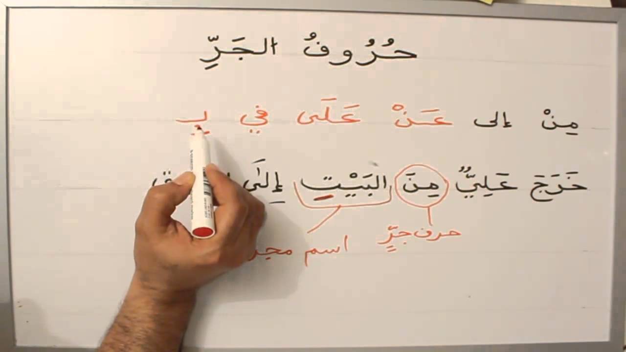 L'Arabe de A à Z-Hourouf  Aljarr #32