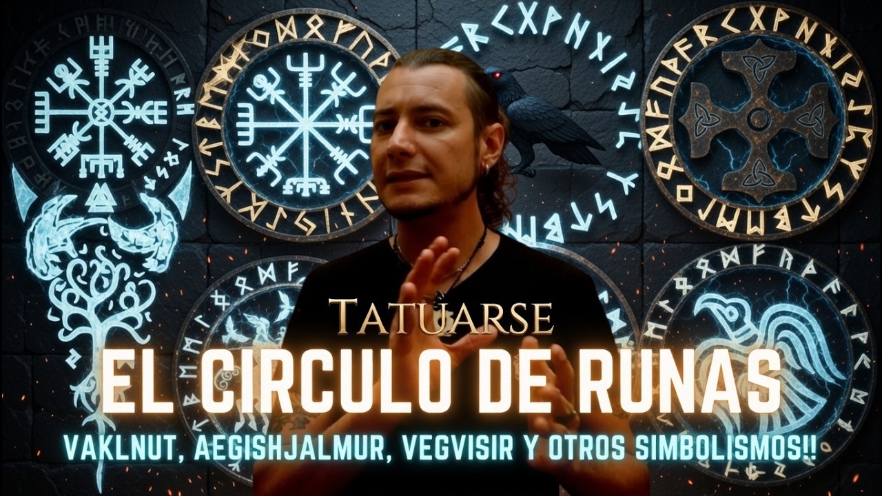 Tatuarse CIRCULO de RUNAS  - Las 24 Runas en un TATUAJE y otros tatuajes vikingos