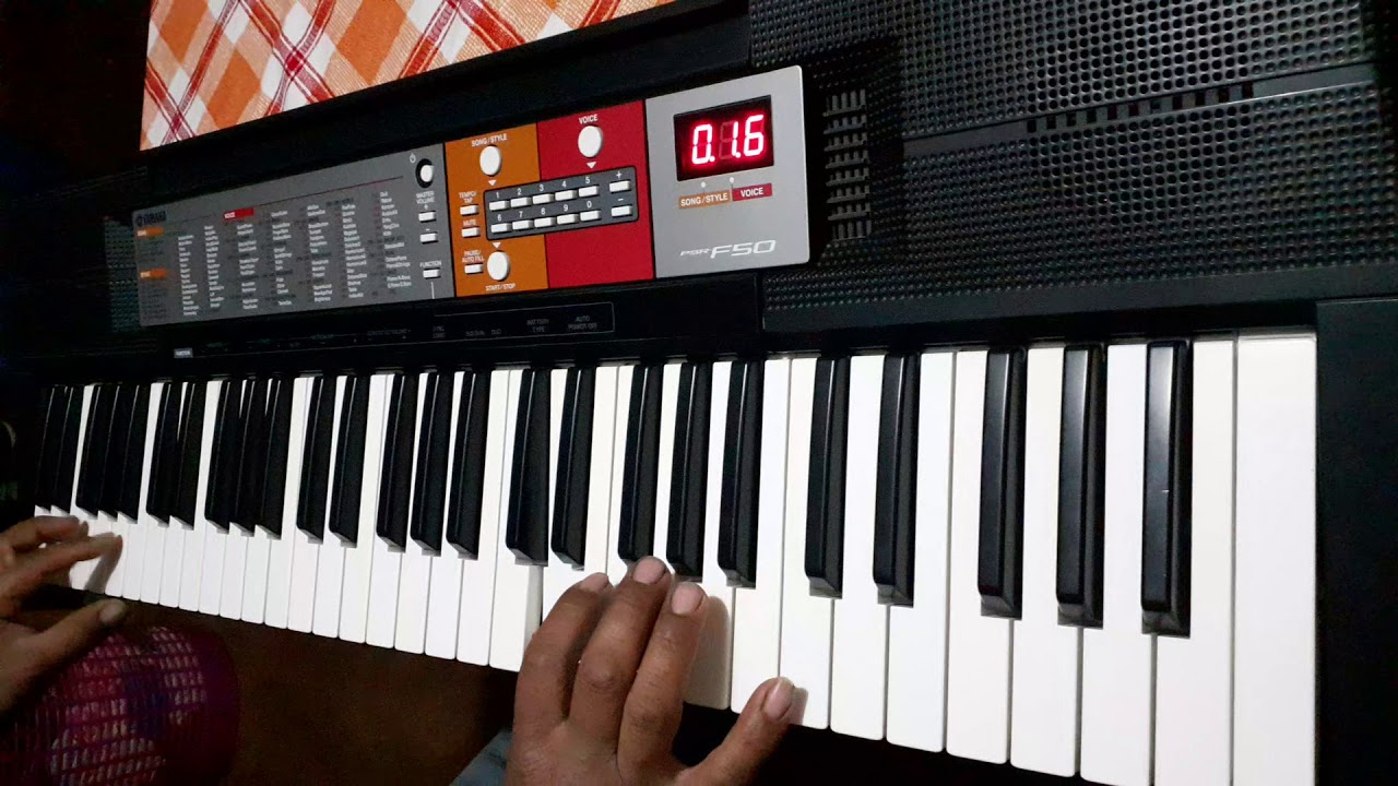 programacion el teclado yamaha F50