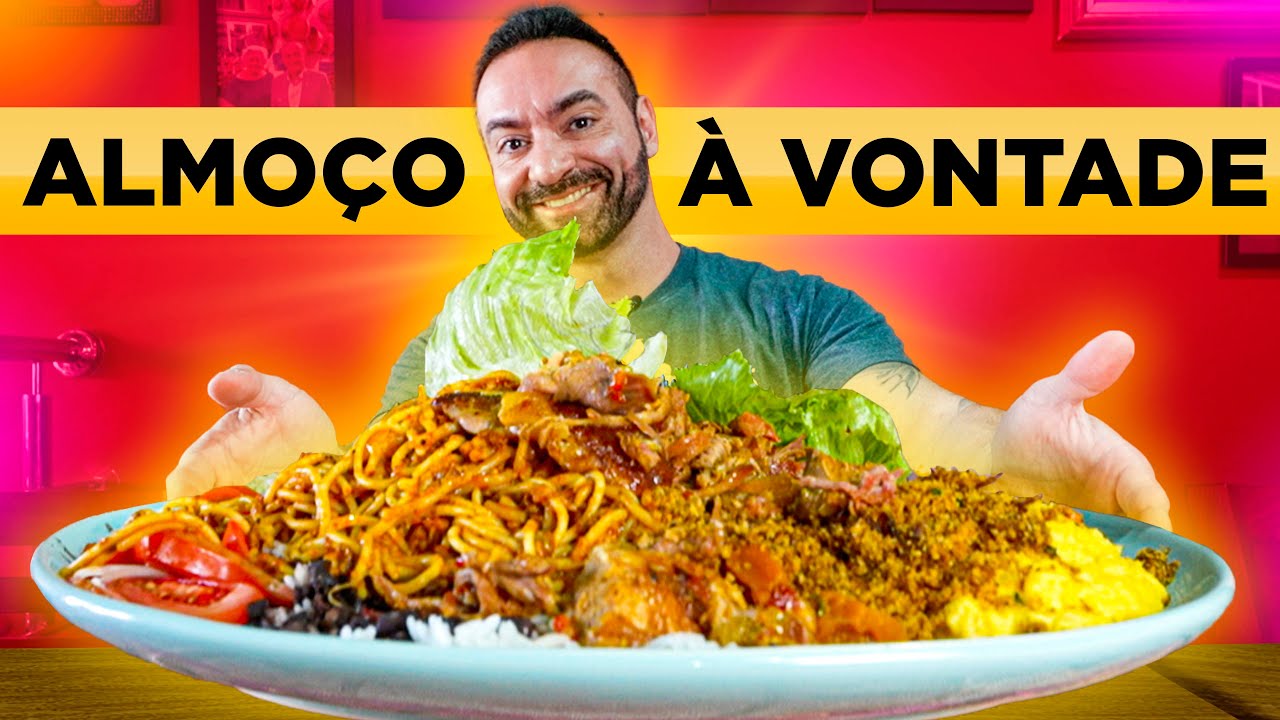 CORBUCCI foi em um BUFFET LIVRE em Goiânia por R$50!!