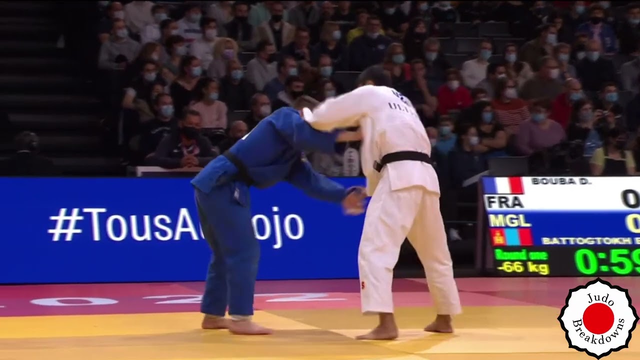 Shakhram Akhadov vs. Jack Yonezuka - U66 Mens Judo Grand Slam Paris 2022