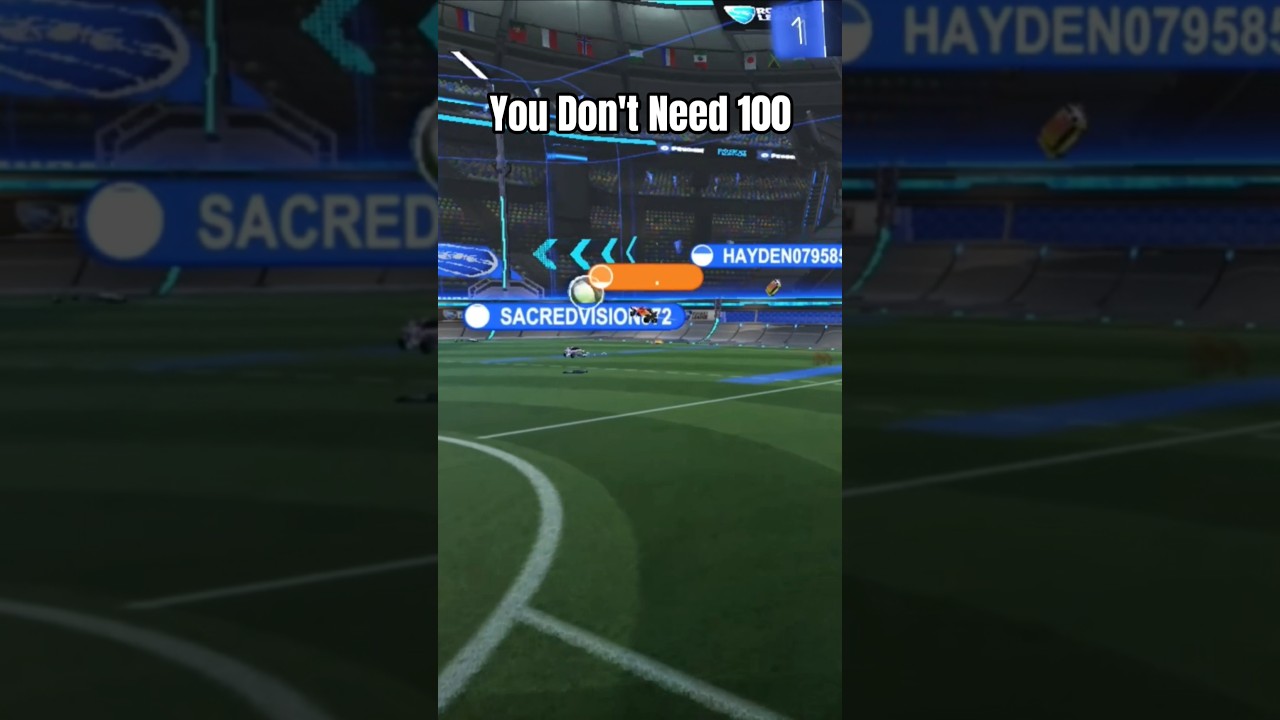 Перестаньте полагаться на большие площадки для ускорения #rocketleague #rl #fyp