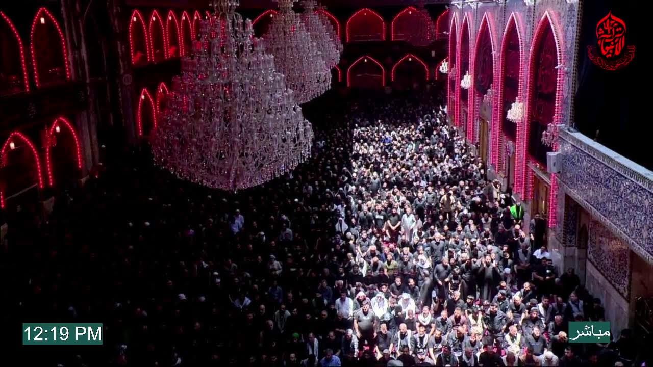 مباشر / أذان و  صلاة الظهر والعصر بأمامة سماحة السيد احمد الصافي - كربلاء المقدسة  / 10 محرم 1446 هـ