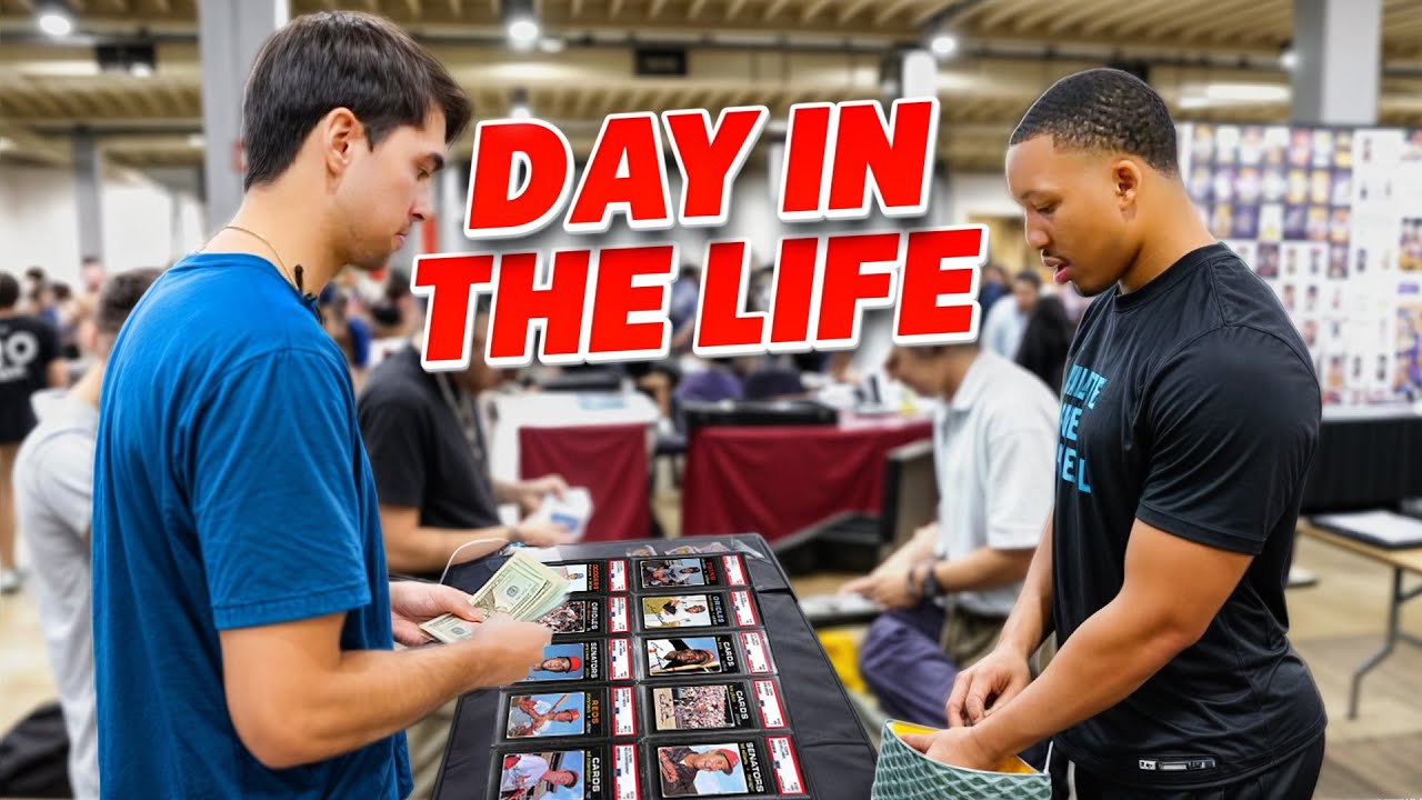 Day In The Life Of A Full Time Sports Card Dealer (Card Show Edition)