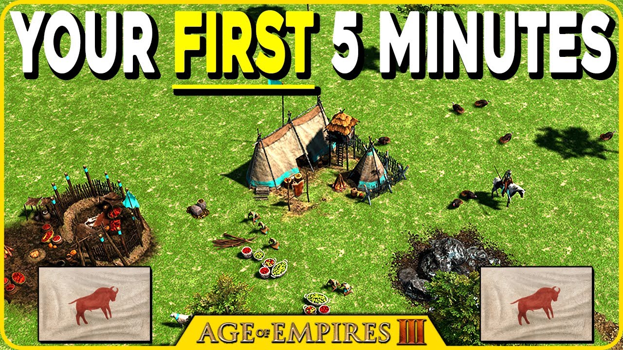LAKOTA - Guide To Your First Five Minutes | Age of Empires 3: Definitive Edition