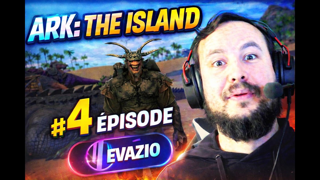 ON FAIT LES REPRO D'ARGENTAVIS!!!| ARK THE ISLAND AVEC EVAZIOSTREAM #4