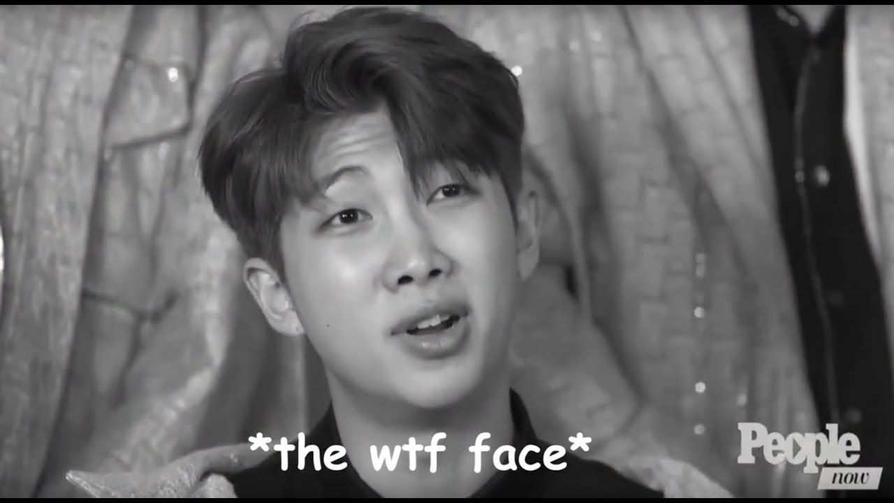when rap monster is so done with bts