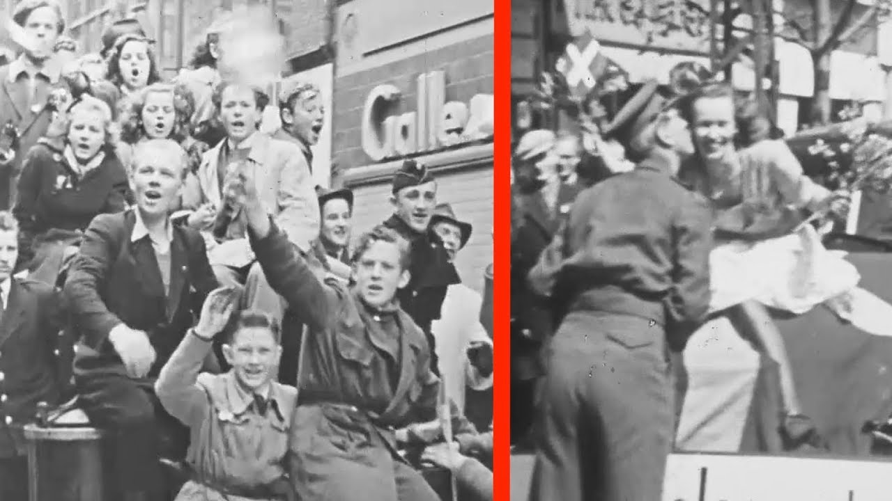 Danmarks befrielse i maj 1945 (Filmoptagelser)