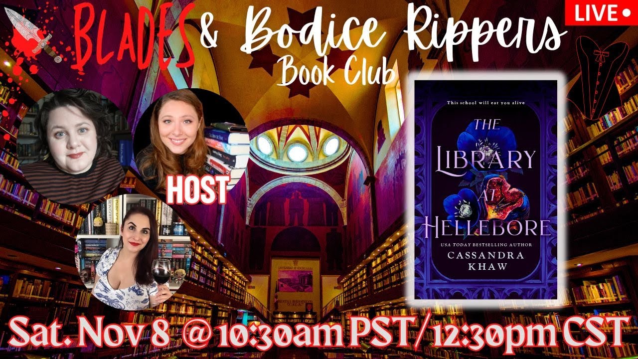 Книжный клуб Blades & Bodice Rippers | Библиотека в Хеллеборе