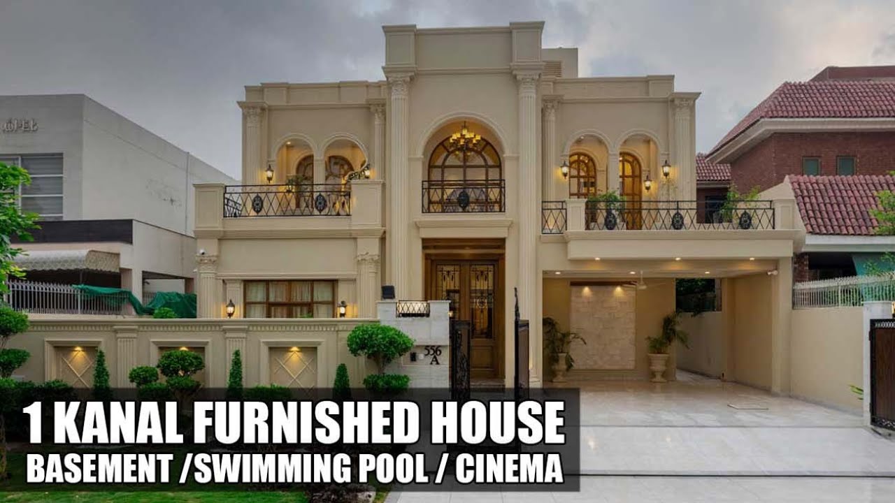 Furnished House for Sale with Basement & Pool by Gourmet Homes Phase 5 DHA, Lahore - Pakistan